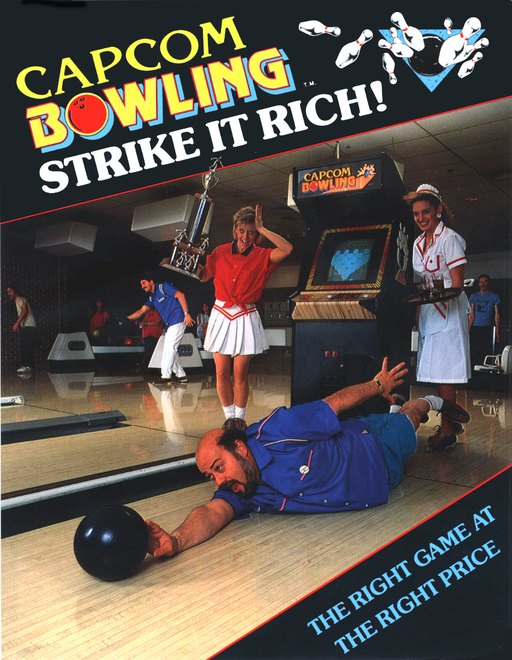 Capcom Bowling (set 3) Arcade Game Cover